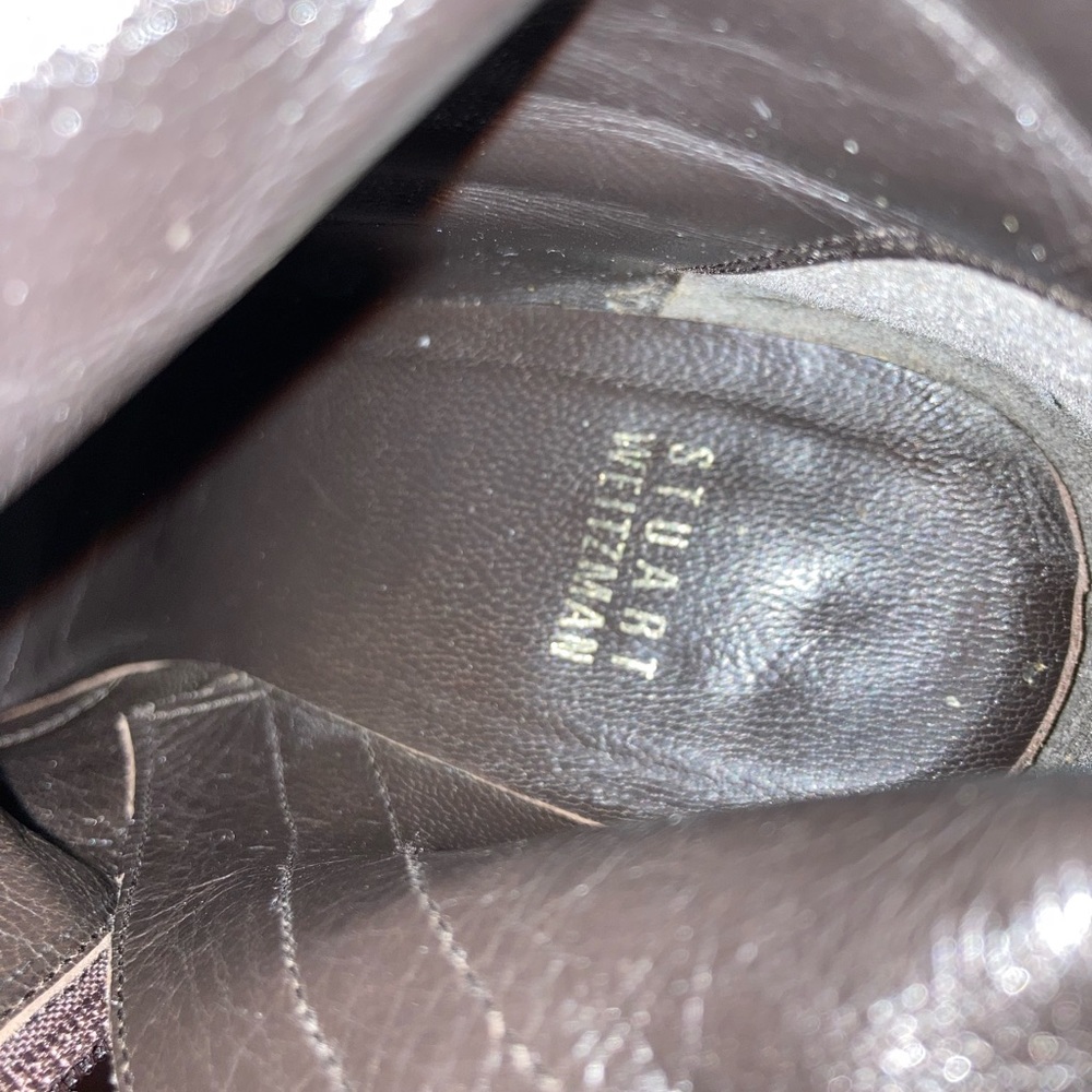 Stuart Weitzman Nubuckleboot Heeled Booties - image 6